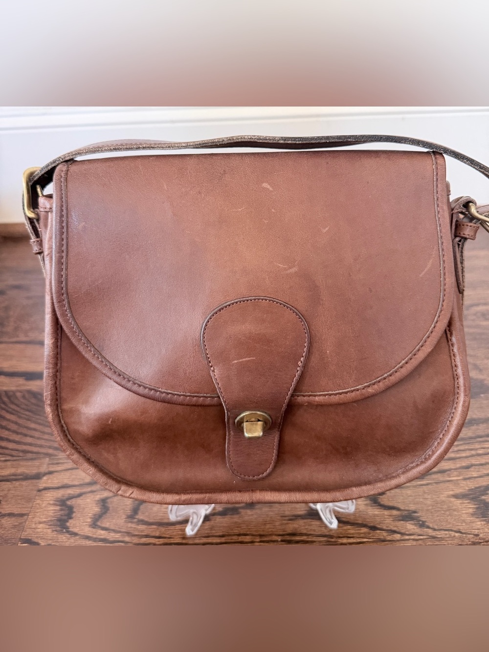 Vintage Coach 9535 Saddlery Bag - British Tan